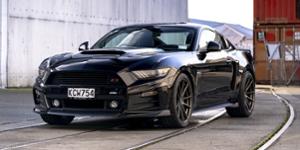 Ford Mustang with TSW Bathurst